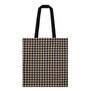 Pink Houndstooth tote bag